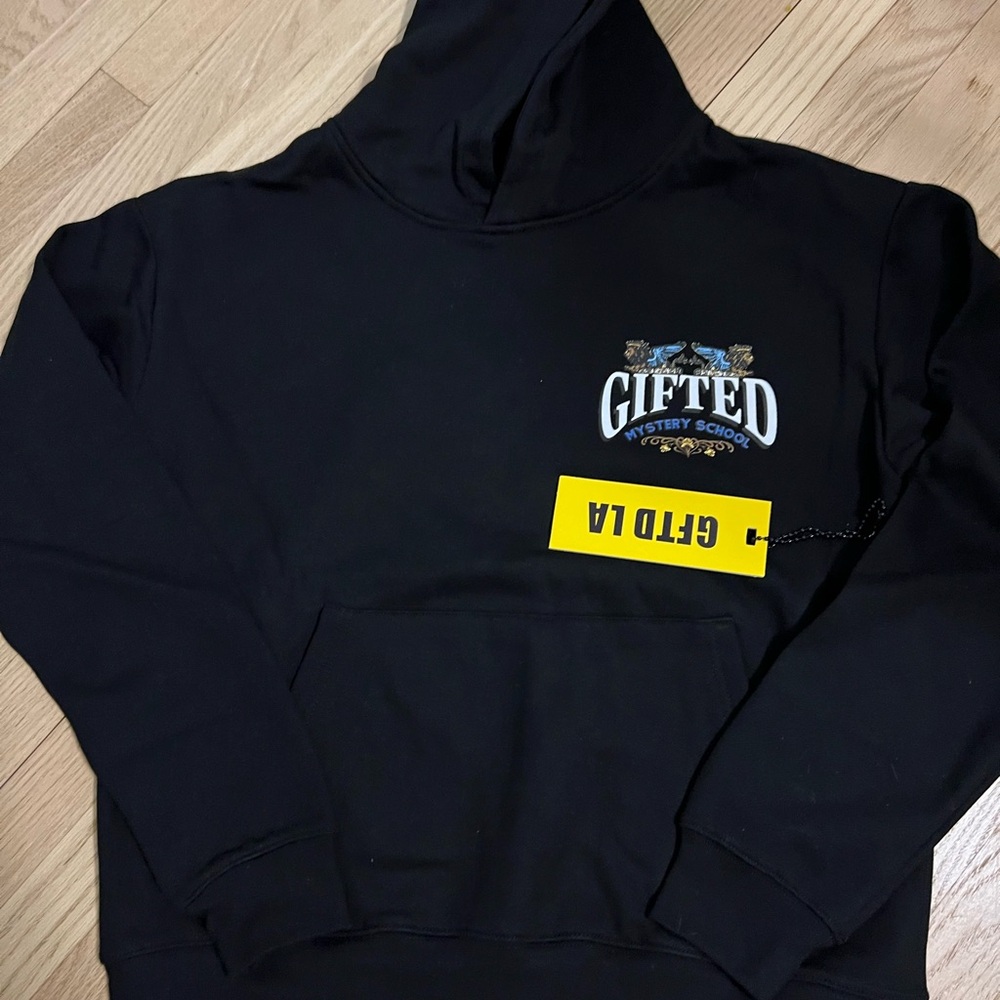 GFTD LA Black Hoodie Mens Size Small